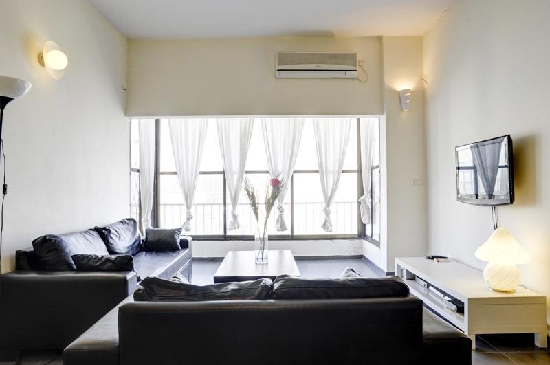 Tlvsublet Hayarkon Apartment เทลอาวีฟ ภายนอก รูปภาพ